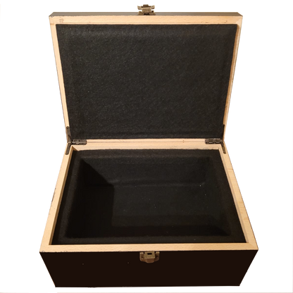 Soundproof wooden box security enclosure